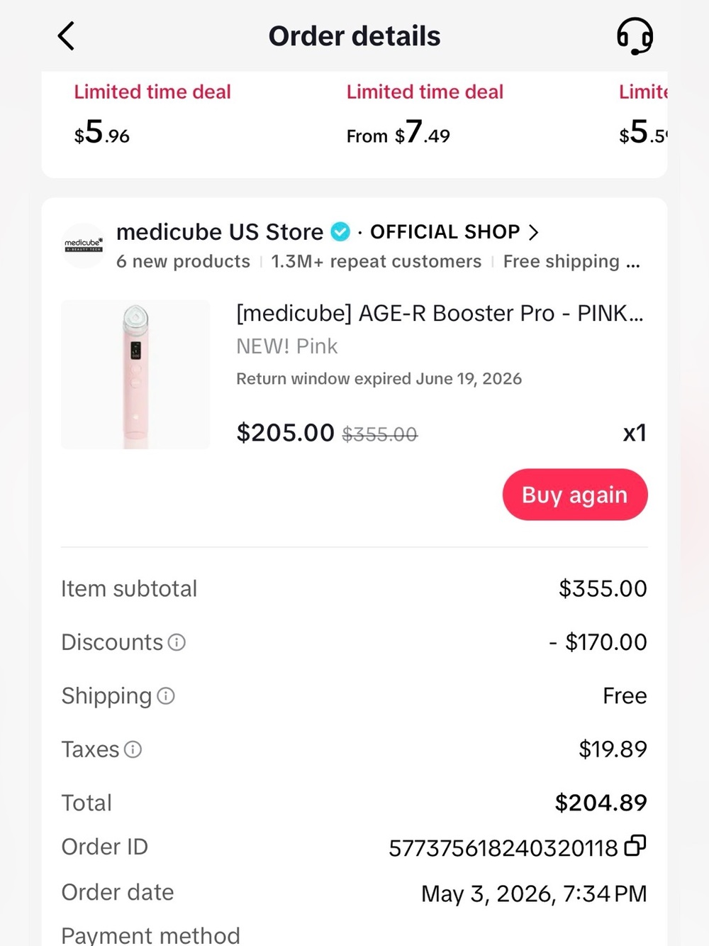 Medicube booster pro ORIGINAL - Picture 3 of 3